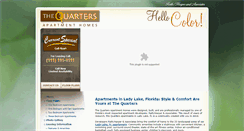 Desktop Screenshot of liveatthequarters.com